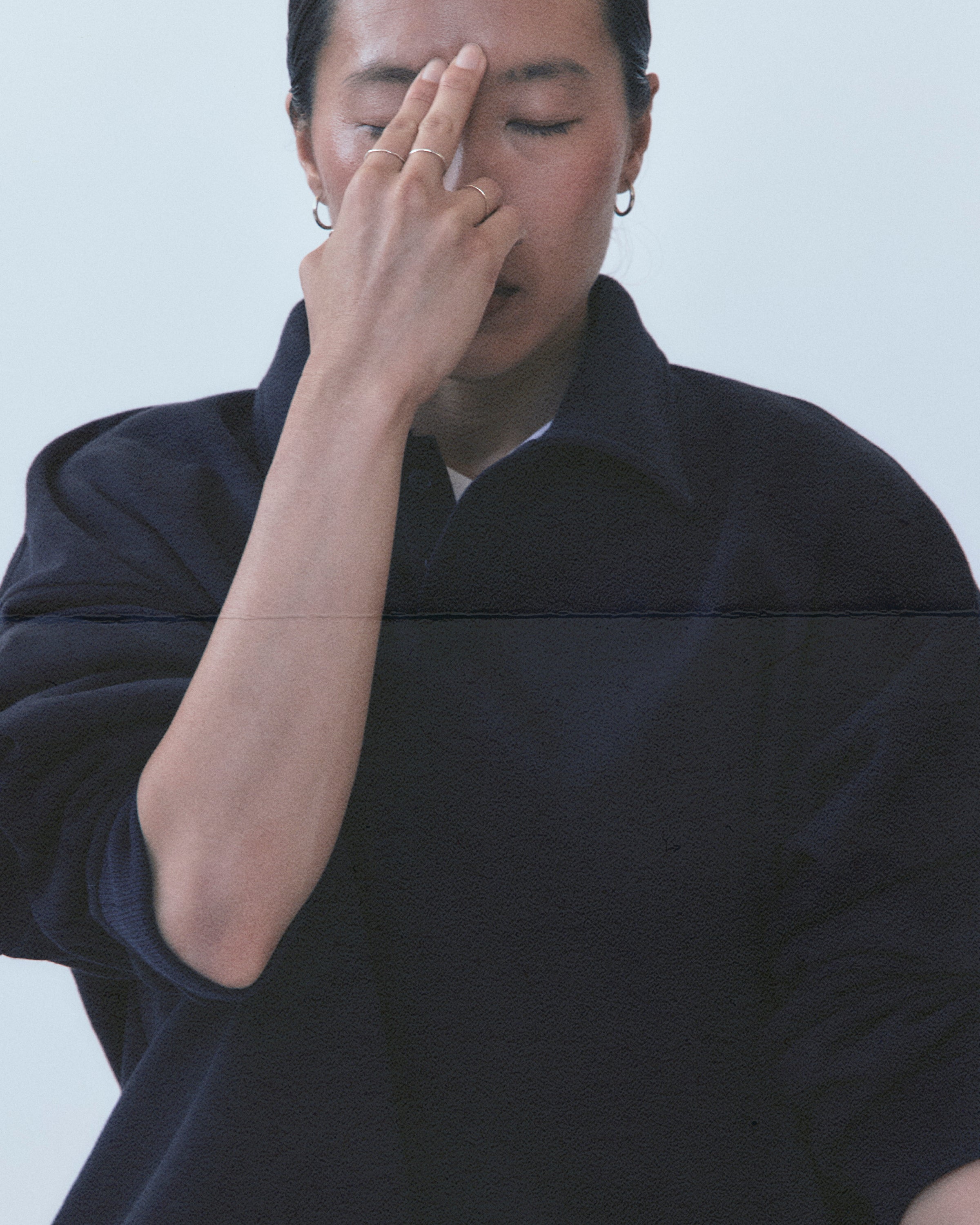 THE NAVY POLO SWEATSHIRT
