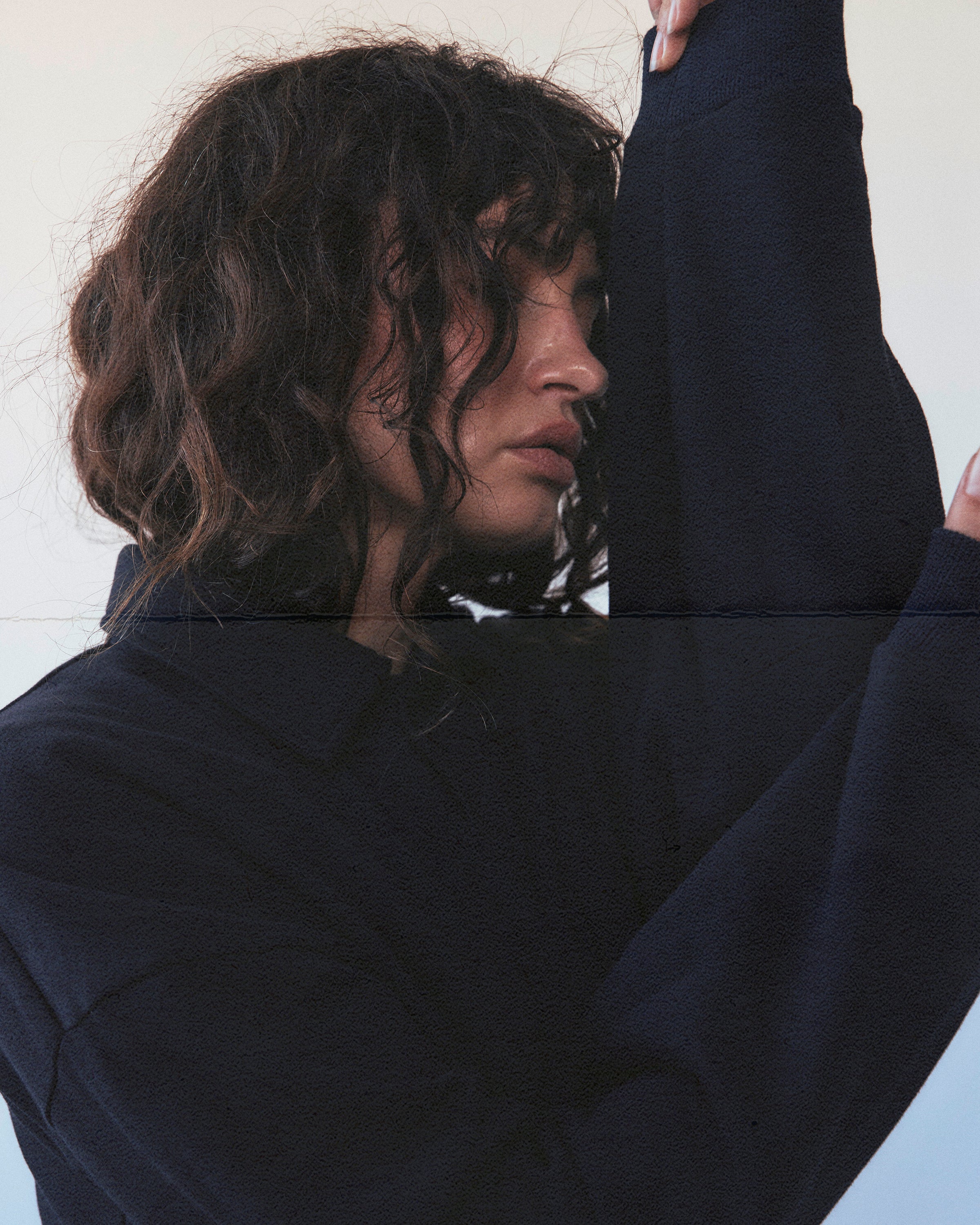 THE NAVY POLO SWEATSHIRT